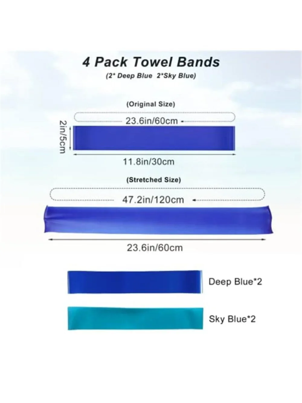 Beach Towel Bands Chair Towel Holder Cruise Pool Lounge Chair Straps Set